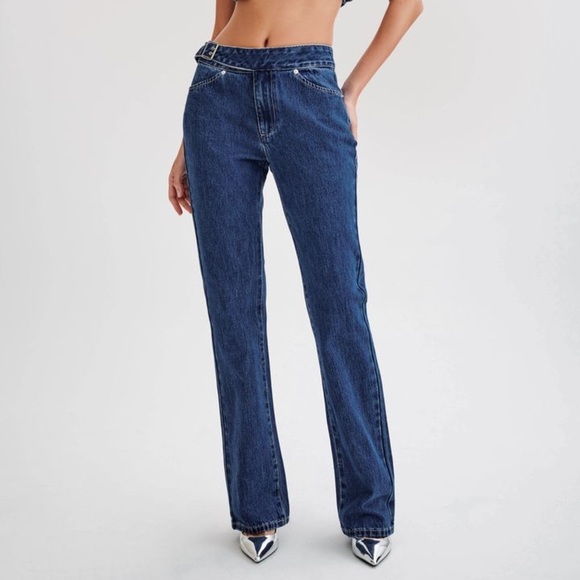 Meshki Denim - Meshki Romona Low Rise Jeans